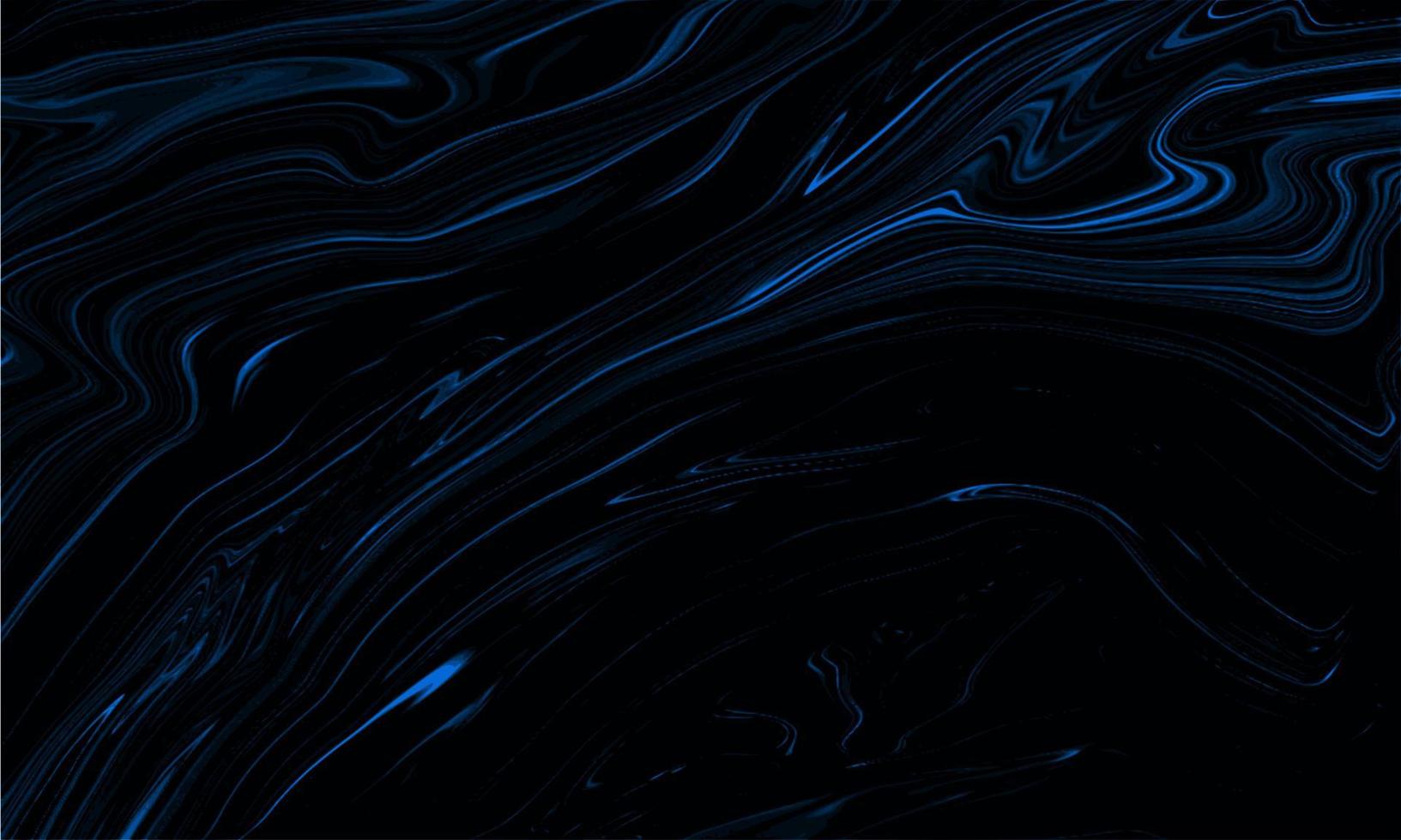 Fondo de mármol líquido azul oscuro abstracto vector