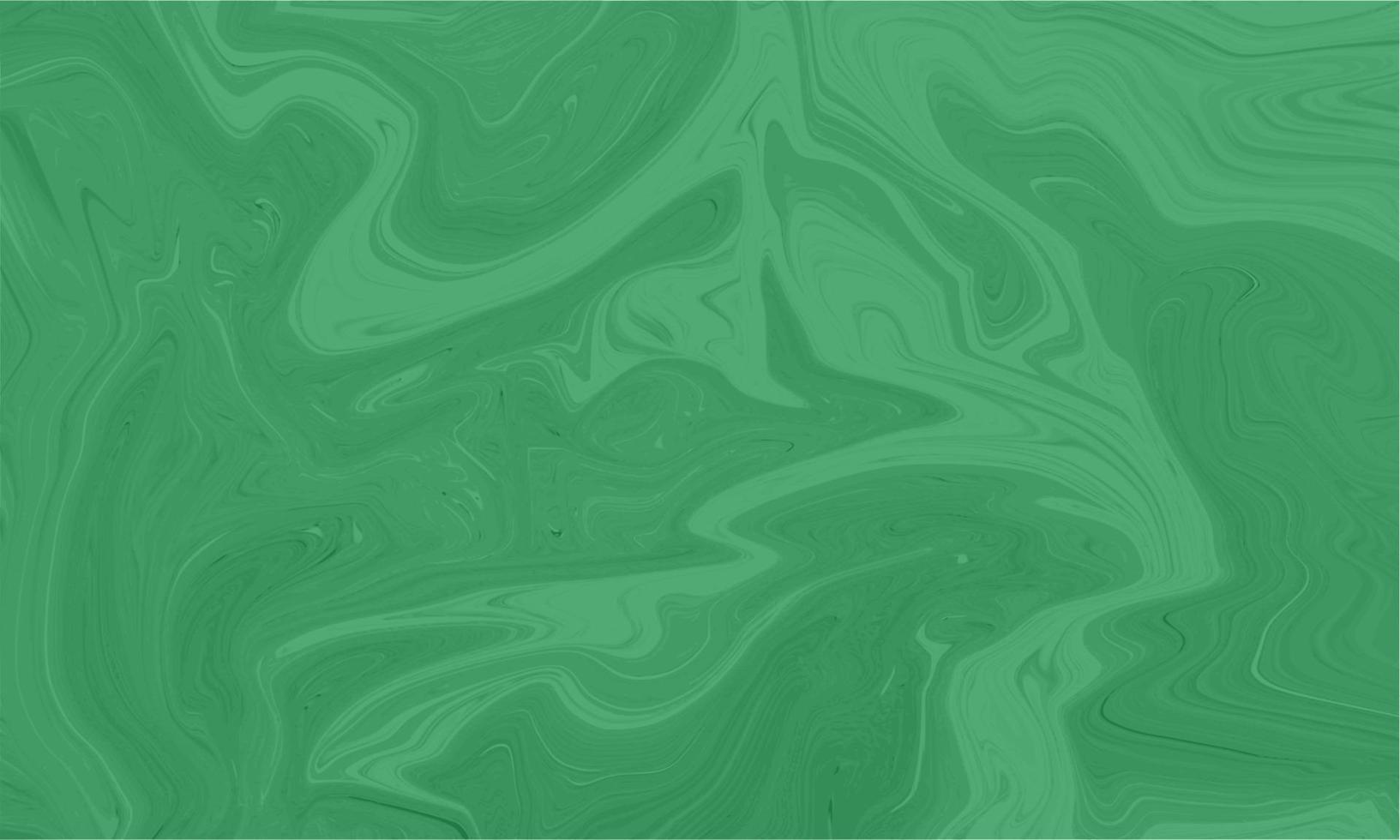 Abstract Green Liquid Marble Background vector