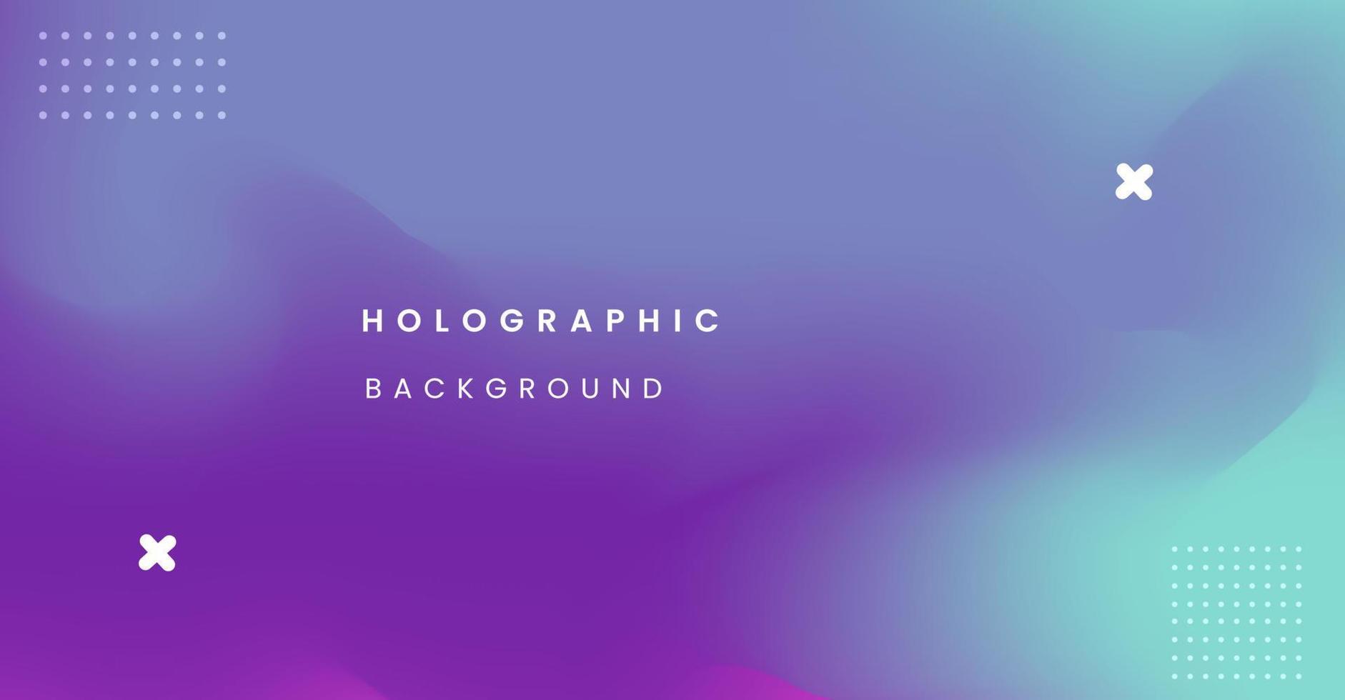 Abstract Blurred Holographic Background vector