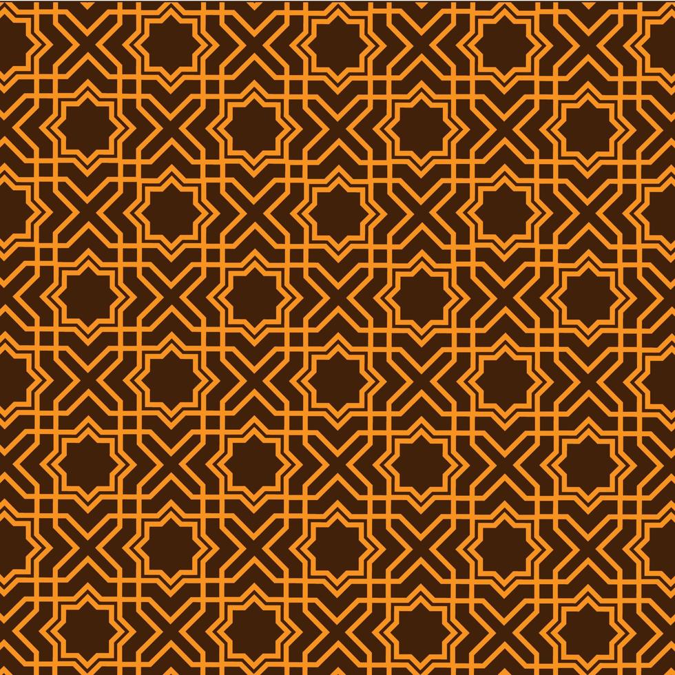 Islamic geometric pattern vector