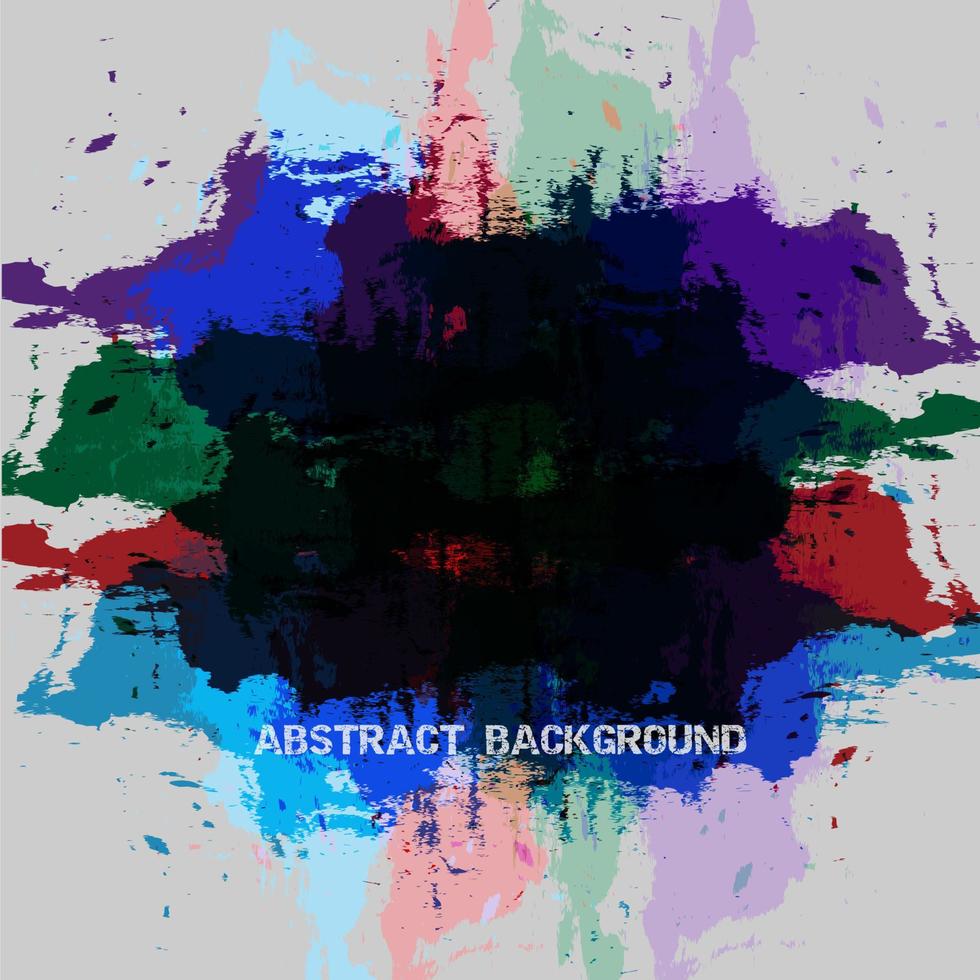 Grunge paint abstract backgroun vector