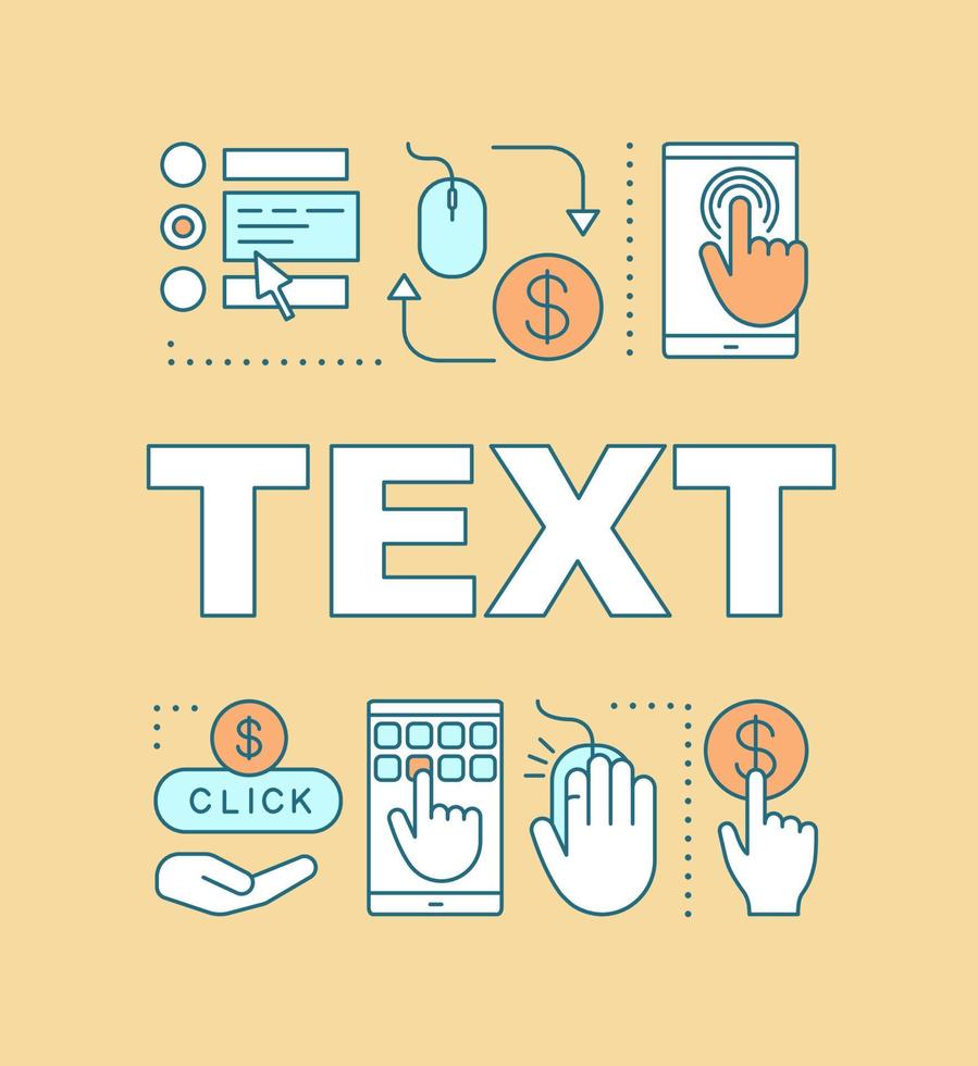 CPC word concepts banner. Presentation. Cost per conversion. Lead generation. Advertising campaign. Digital marketing. Isolated lettering typography idea with linear icons. Vector outline illustration