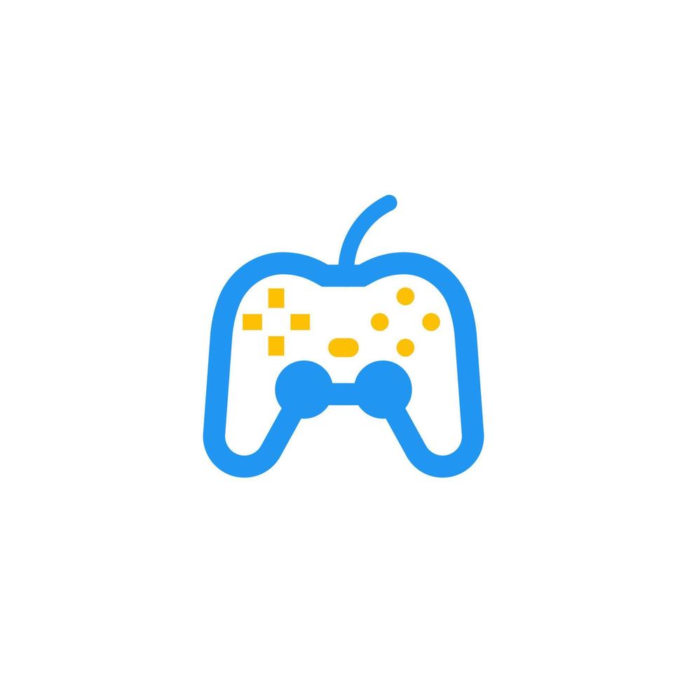 gamepad, game controller icon vector