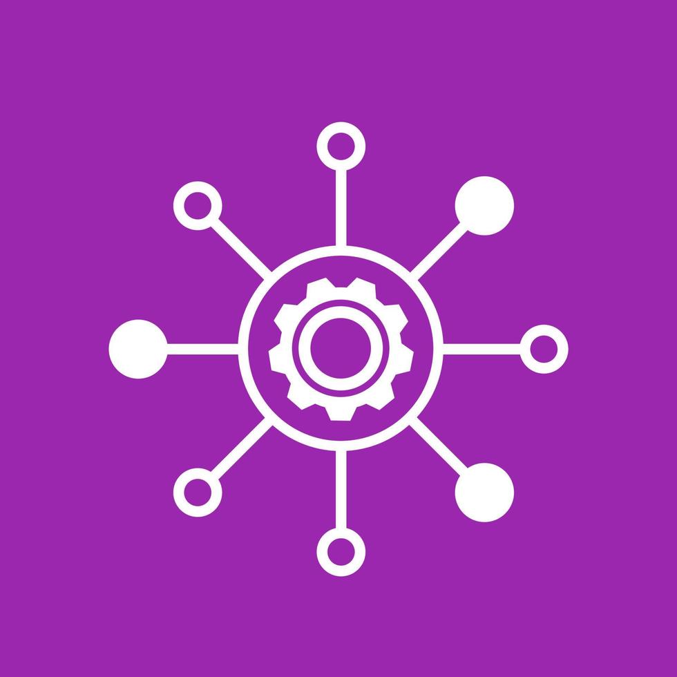 production icon for web vector