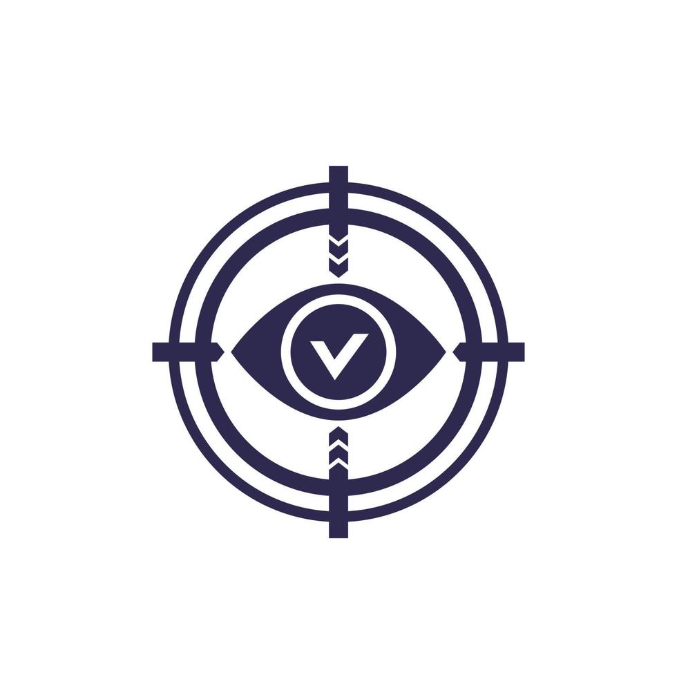retina scanning, vector