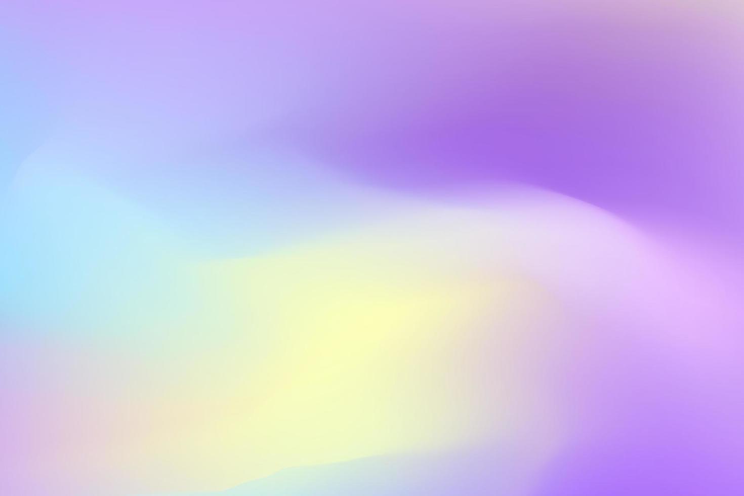 fondo holográfico en colores pastel vector