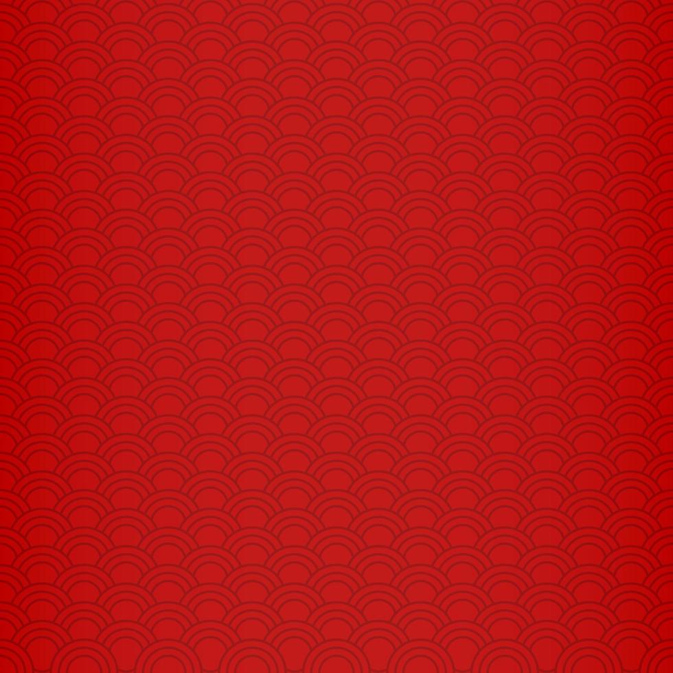 Chinese background, decorative classic festive red background, vector illustration