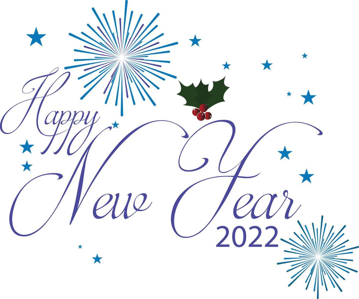 Winter And New Year Design with Snowflake vector