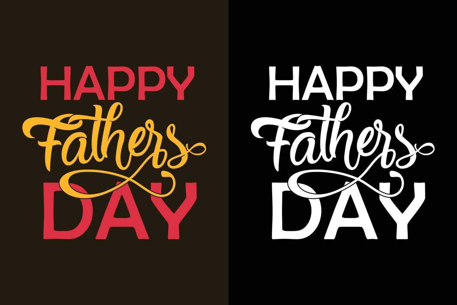 Happy father's day quotes vector