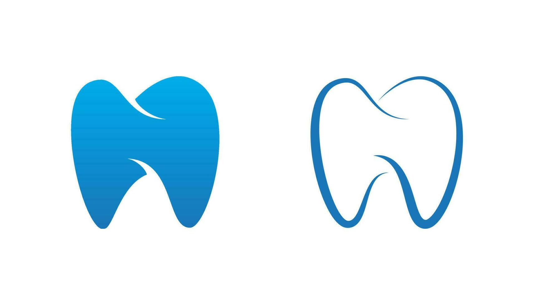 vector de diseño de logotipo dental