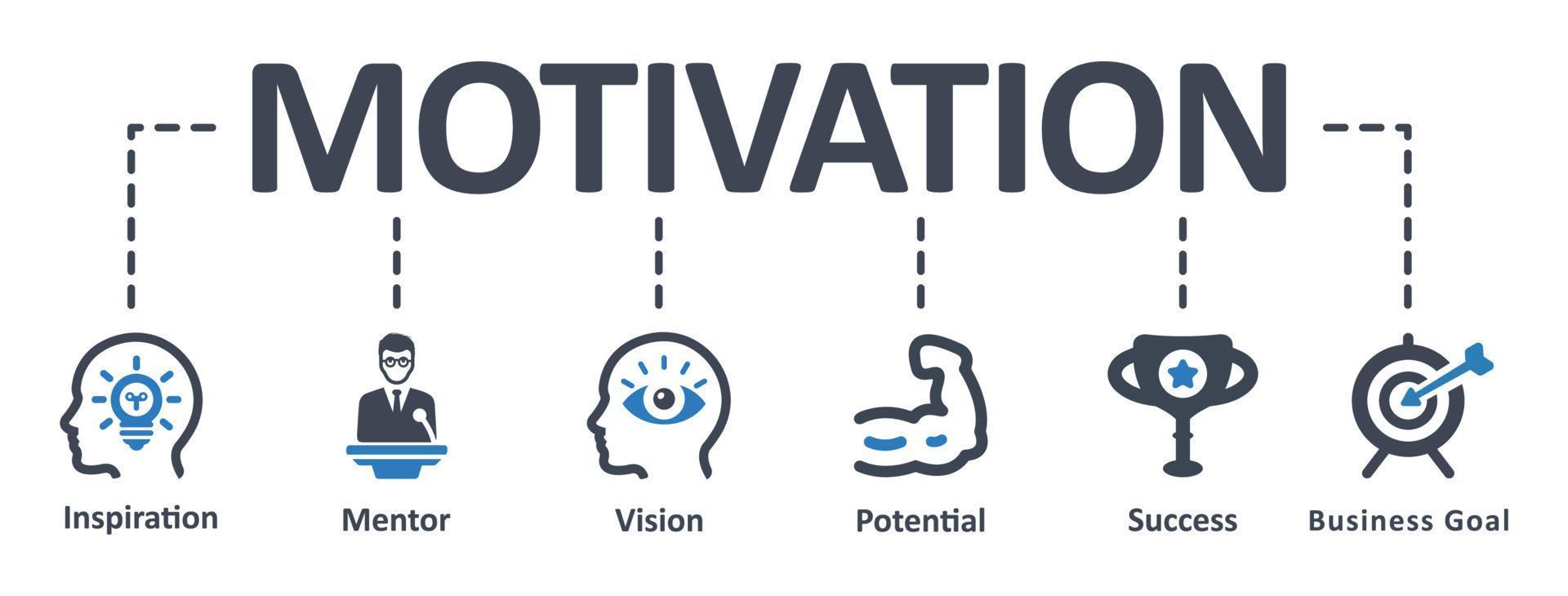 Motivation icon - vector illustration . motivation, inspiration, training, infographic, template, presentation, concept, banner, pictogram, icon set, icons .