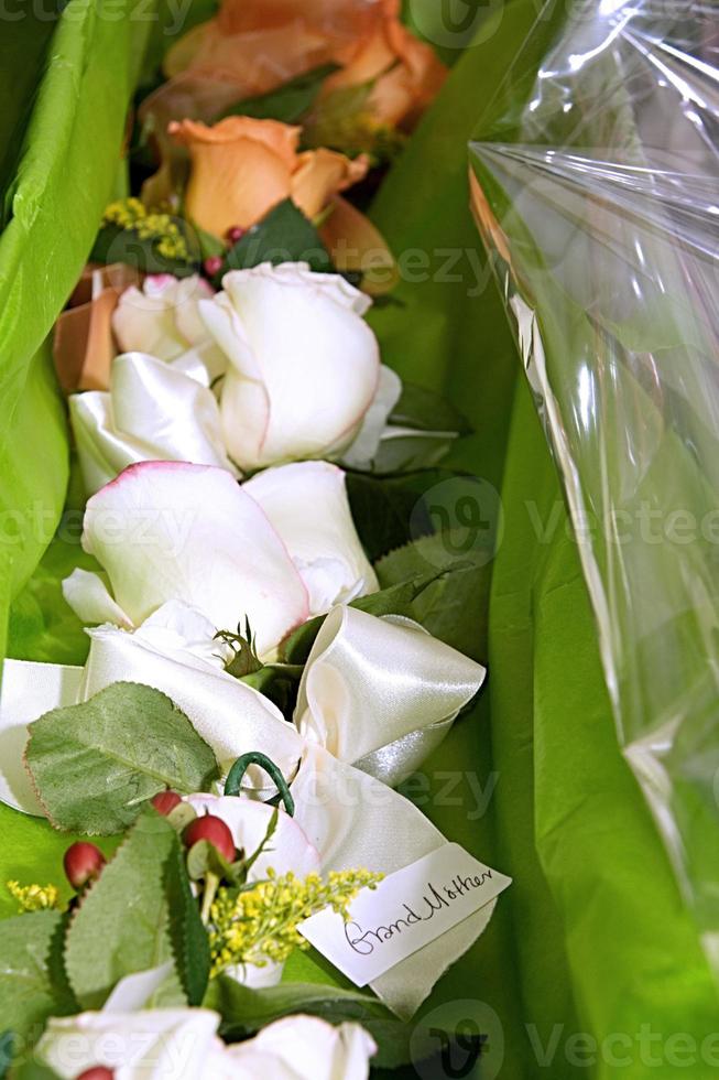 Grandma's wedding bouquet photo