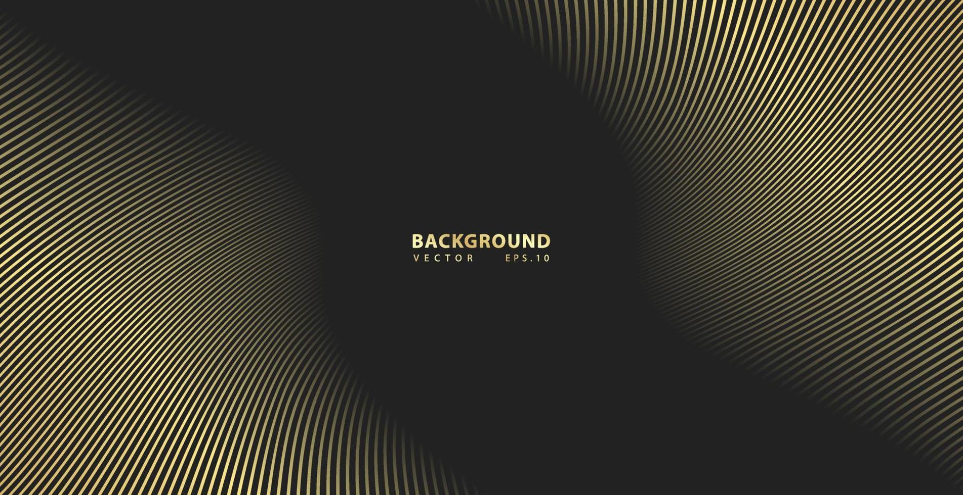 Striped gold texture, Abstract warped Diagonal Striped Background, waved lines texture. Brand new style for your business design, vector template for your ideas