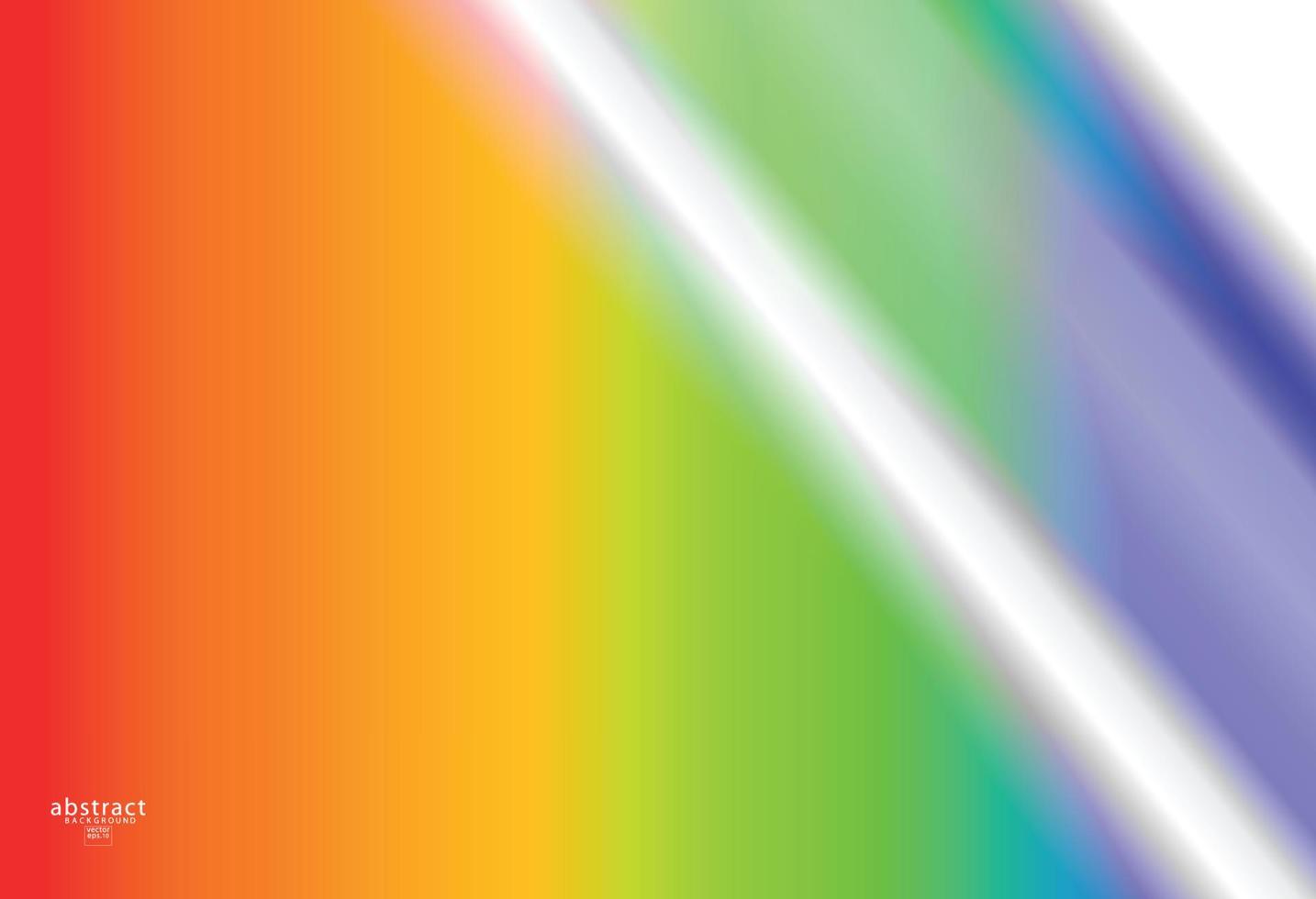 Fondo de malla de degradado borroso abstracto colores brillantes del arco iris. plantilla de banner suave liso colorido. ilustración vectorial vibrante creativa vector