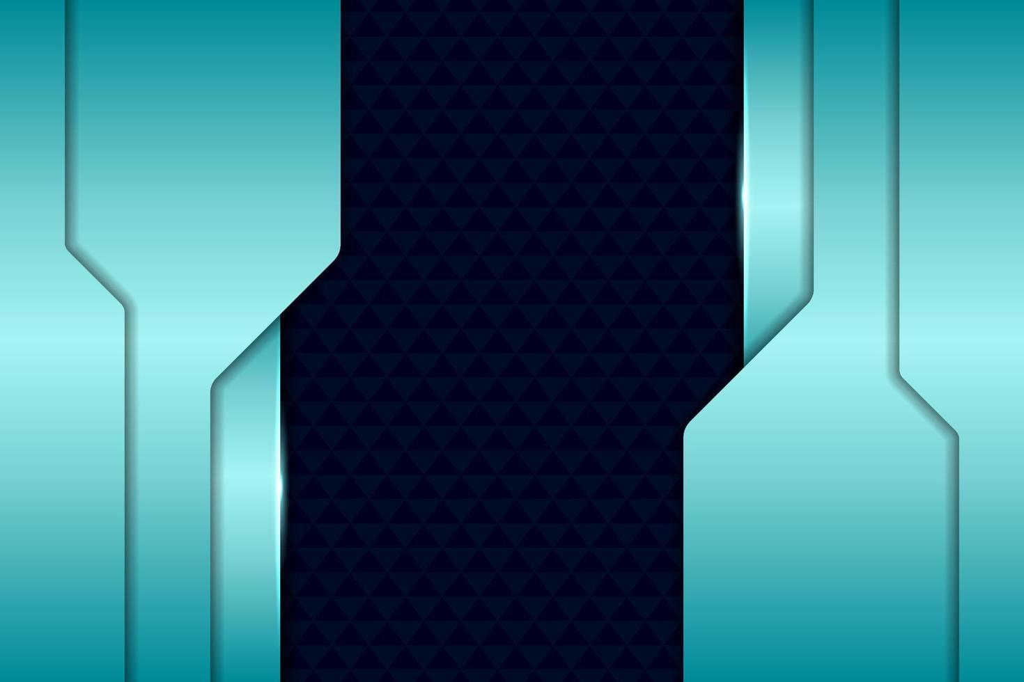Modern Technology Background Overlapped Layer Futuristic 3D Shiny Light Blue vector