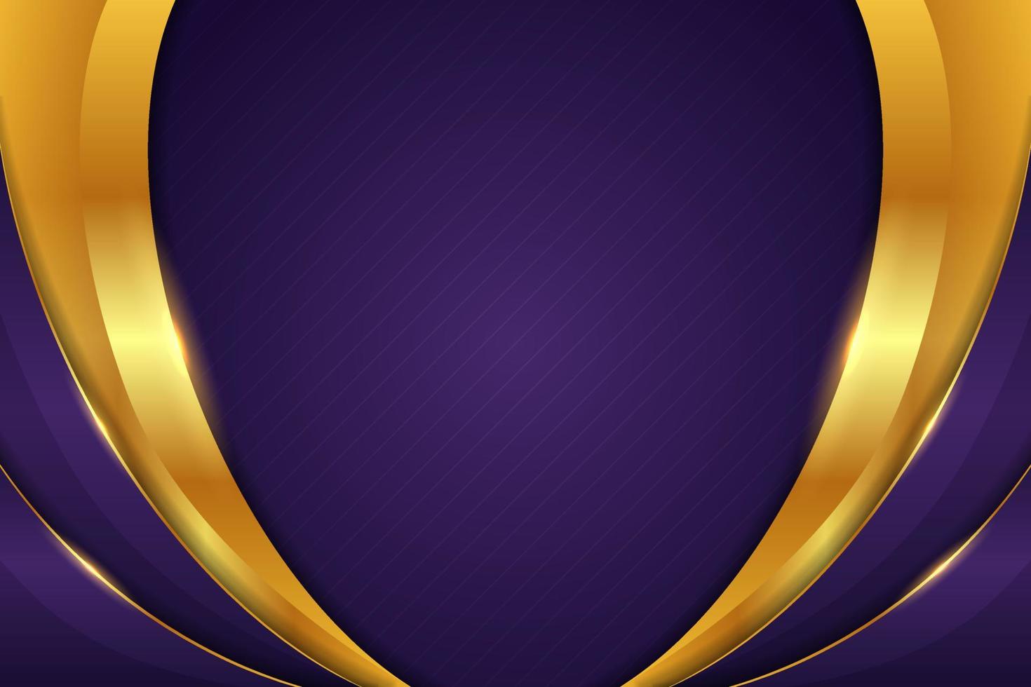 Luxury Background Diagonal Dynamic Layer with Elegant Glow Golden Effect vector