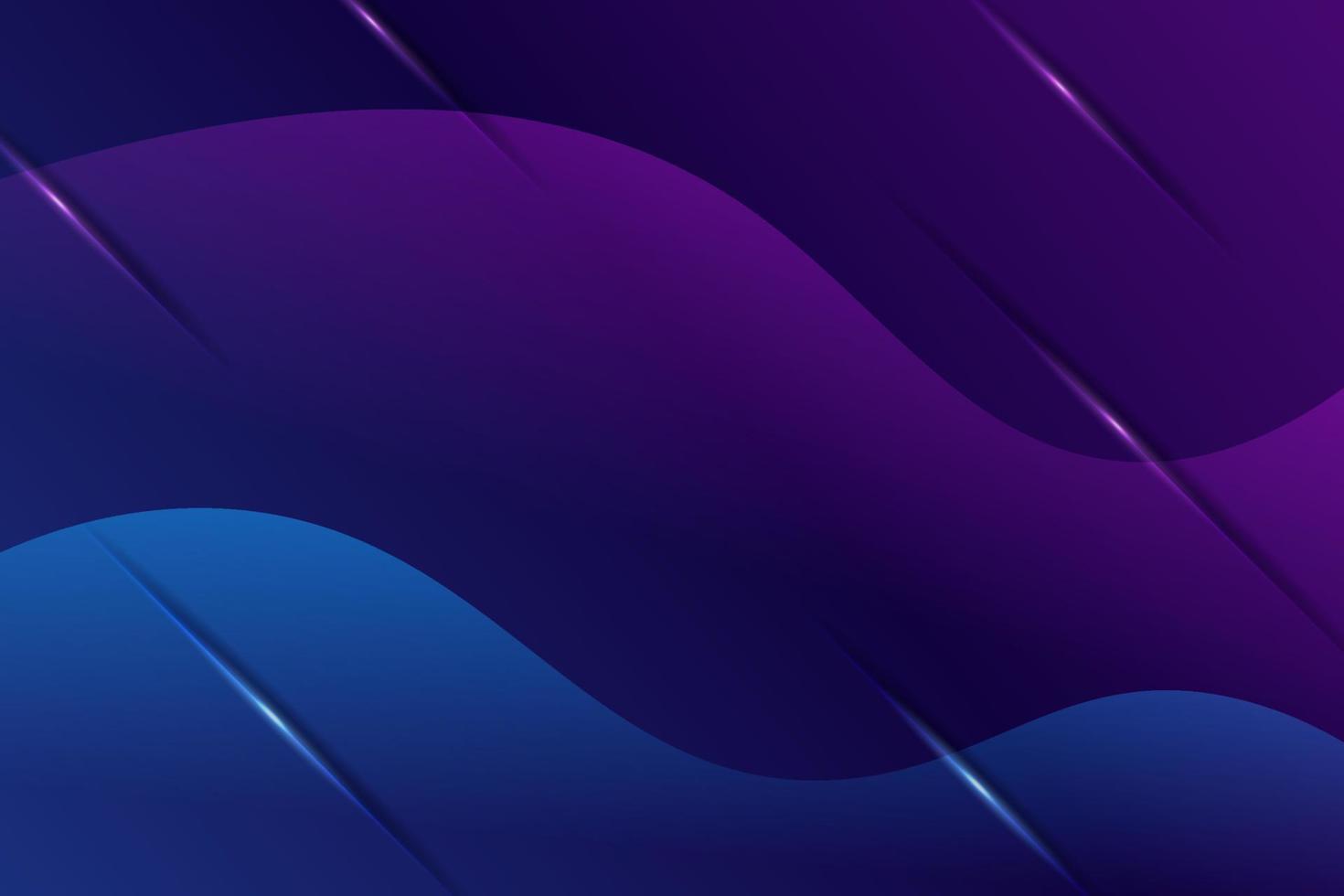 Abstract Background Geometric Colorful Glow Gradient Blue and Purple Premium Banner Vector