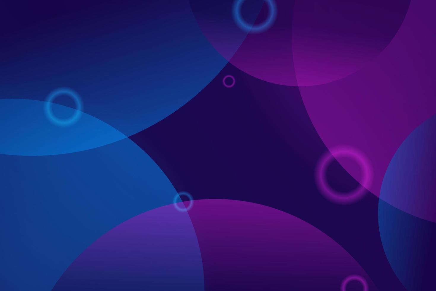 fondo abstracto geométrico colorido círculo degradado azul y morado vector de banner premium