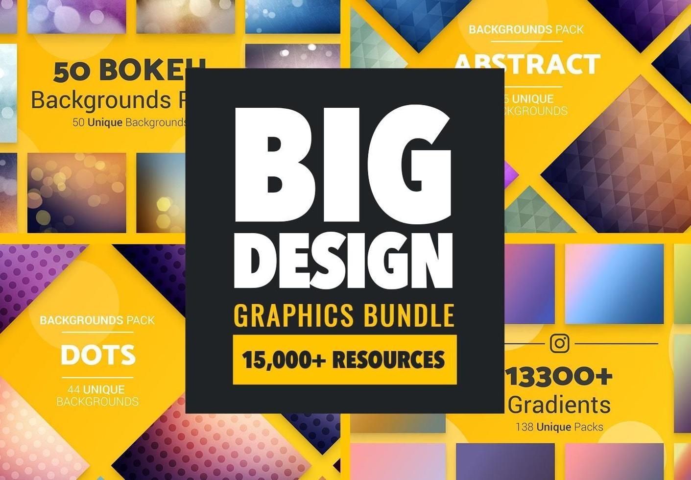 Big Graphic Design Mega Bundle