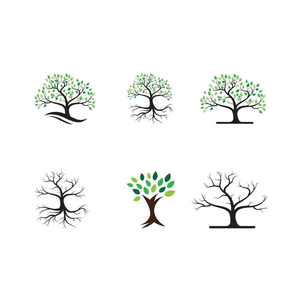 Tree Logo template vector icon design