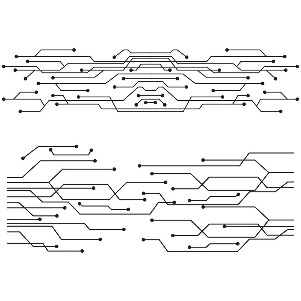 circuito, logotipo, plantilla, vector, ilustración, icono, diseño vector