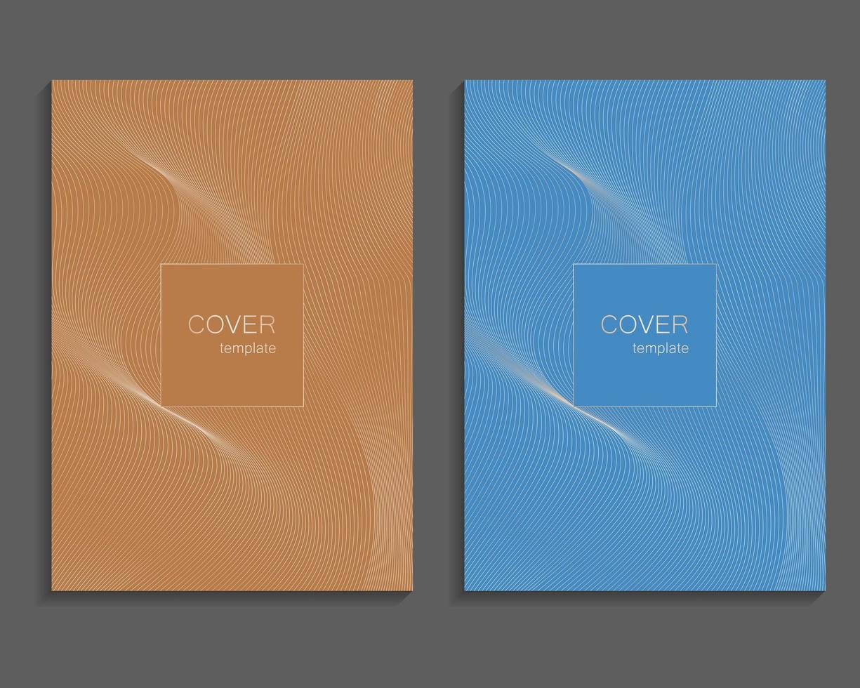 Set of luxury cover templates. Vector cover design for placards, banners, flyers, presentations and cards