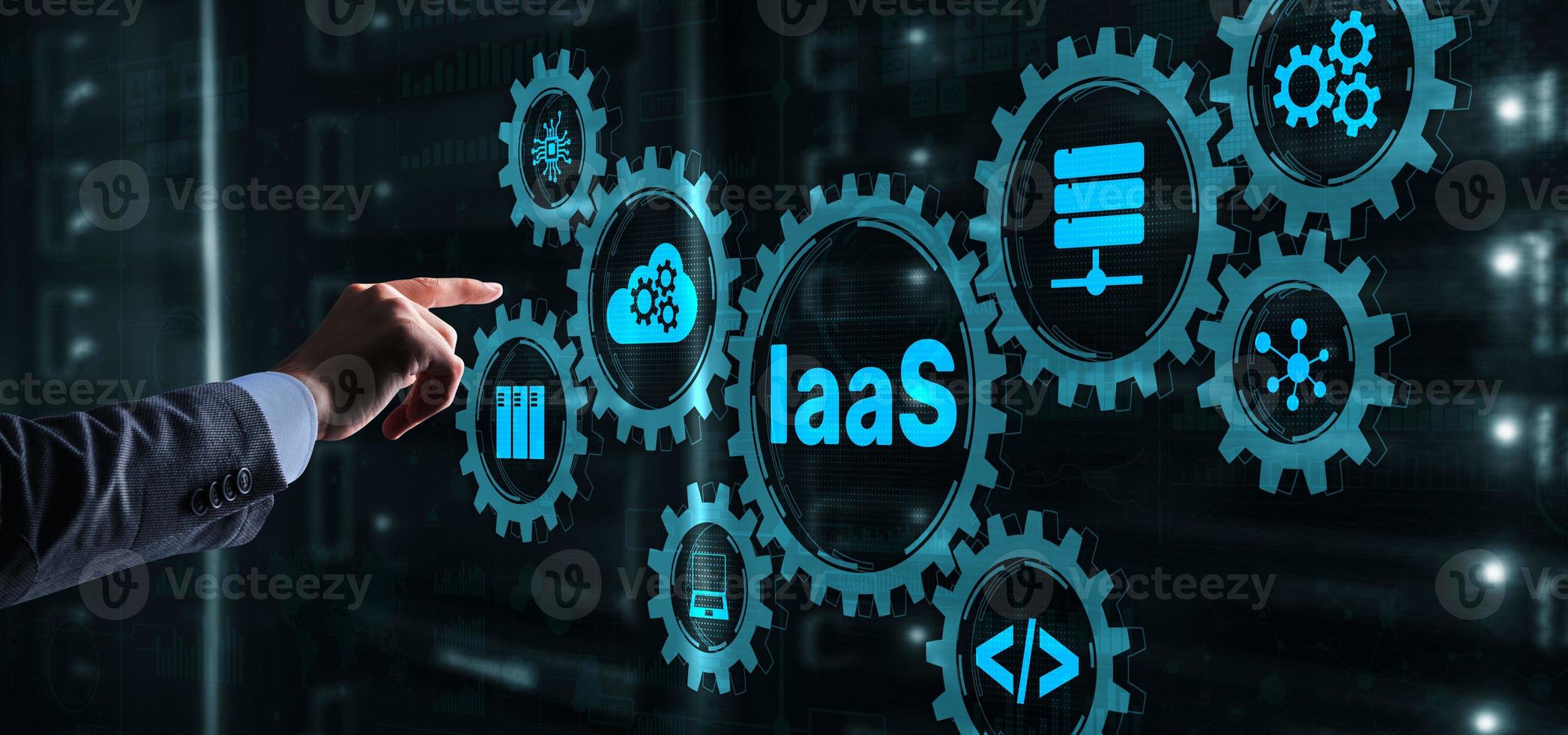 IaaS Infrastructure as a service cloud computing service model photo
