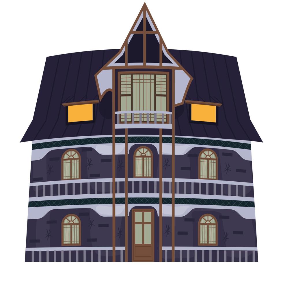 Haunted House Concepts vector