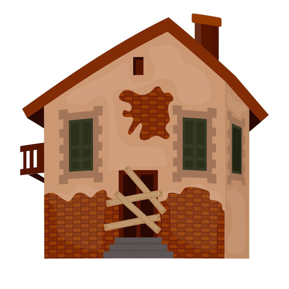 Horror House Concepts vector