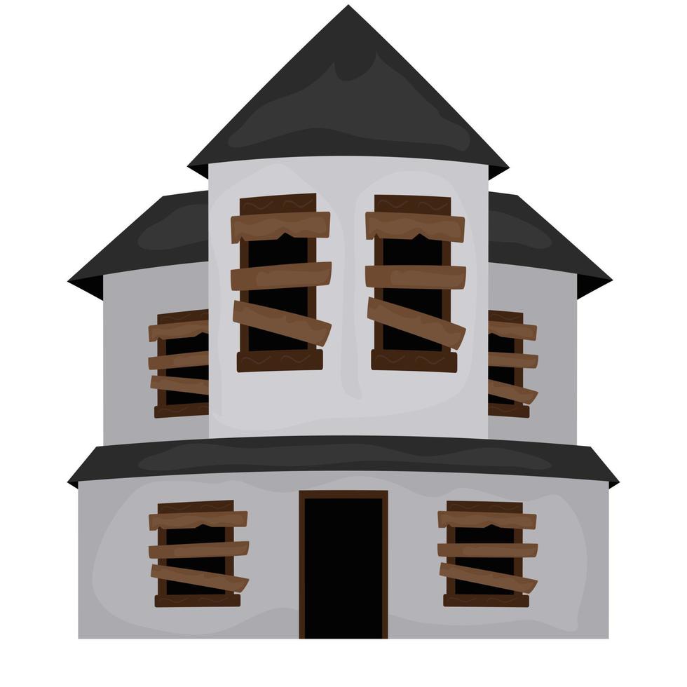 Creepy House Concepts vector