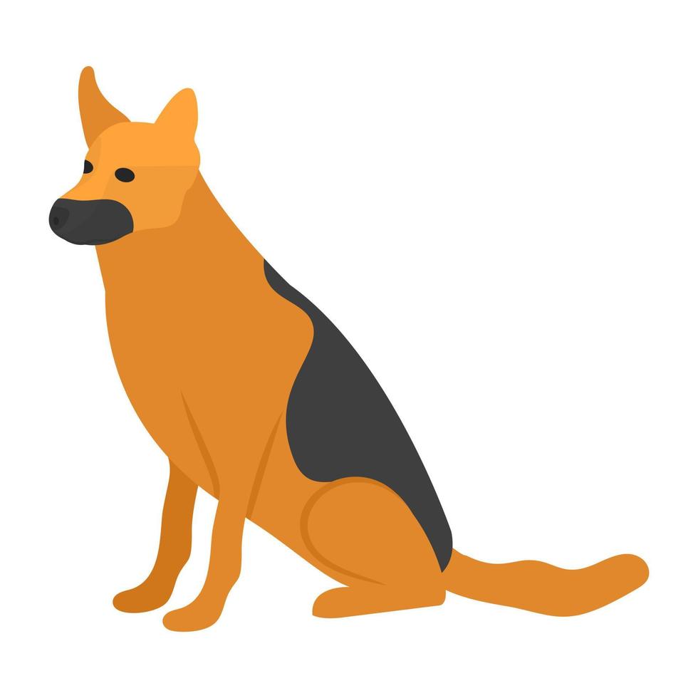 German Shepherd Concepts vector