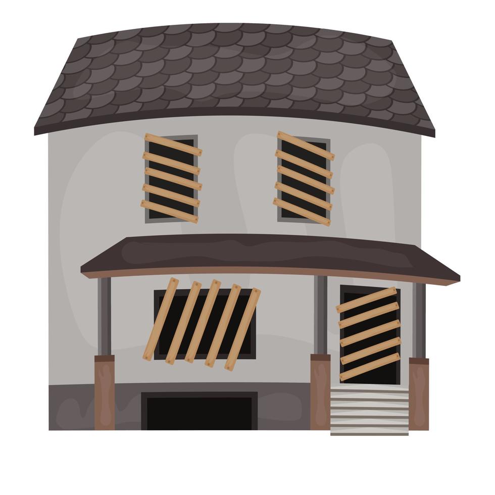 Horror House Concepts vector