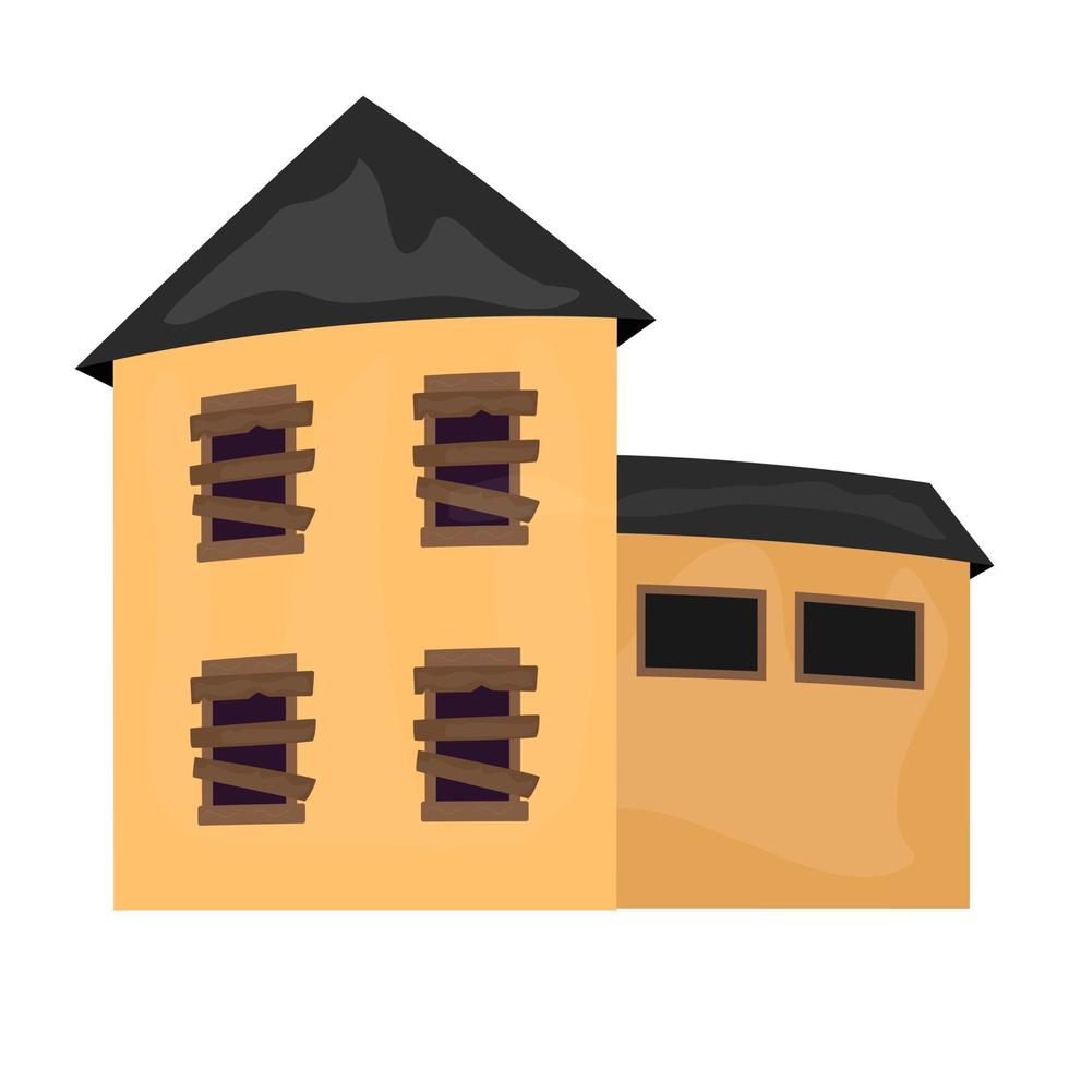 Creepy House Cooncepts vector