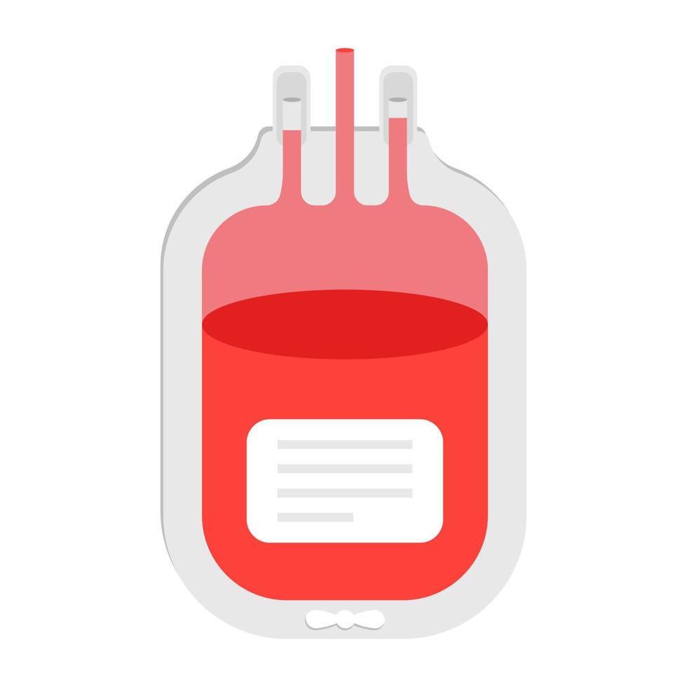 Blood Bag Concepts vector