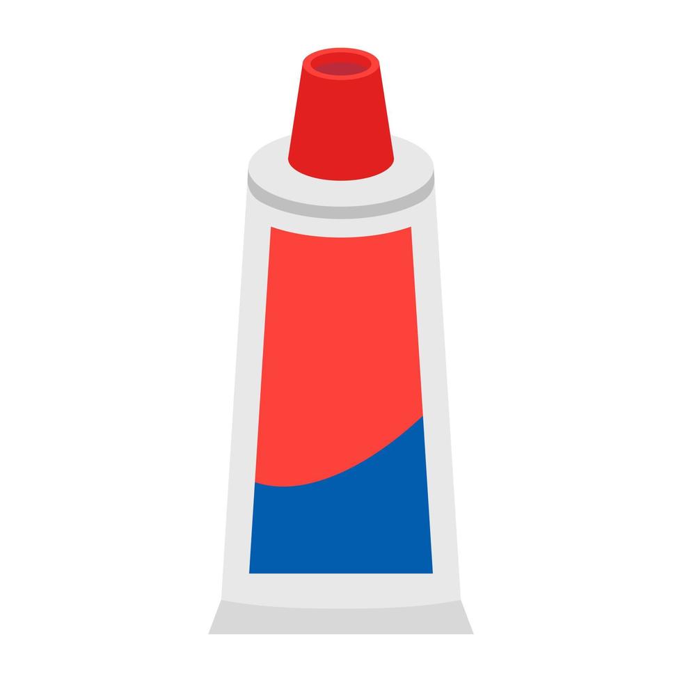 Trendy Toothpaste Concepts vector