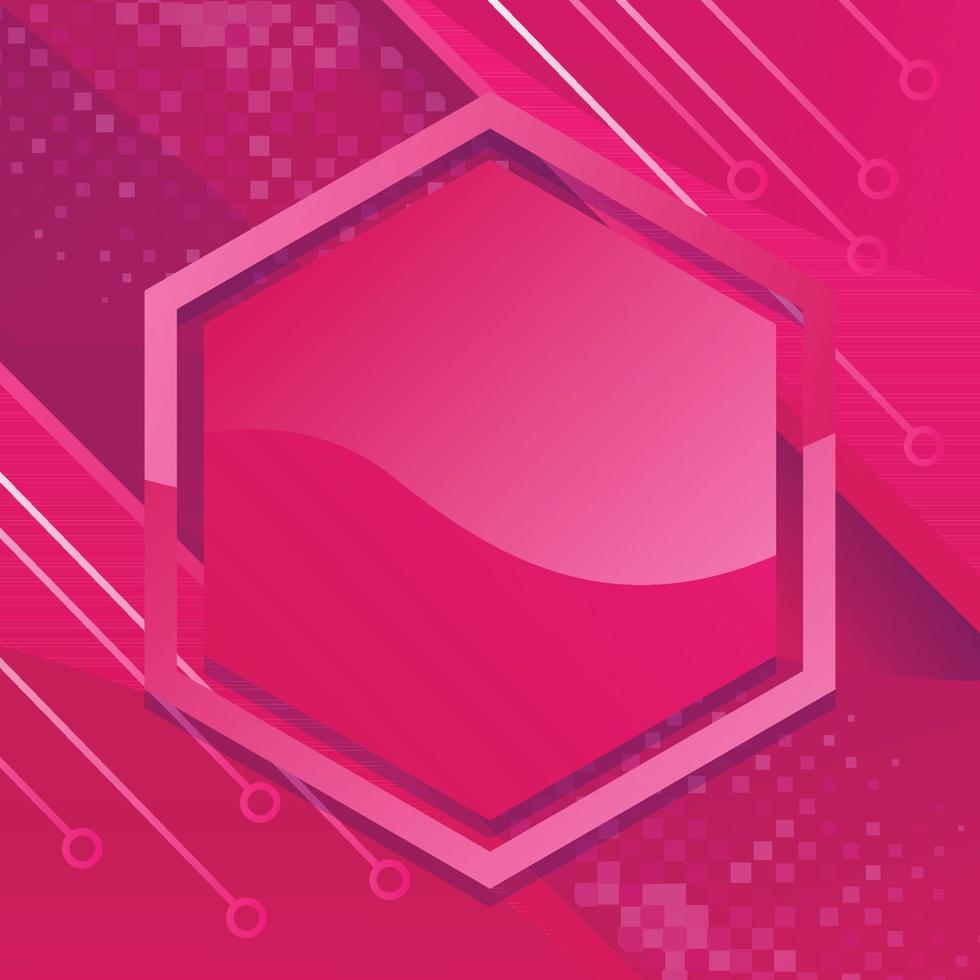 Pink Theme Background vector