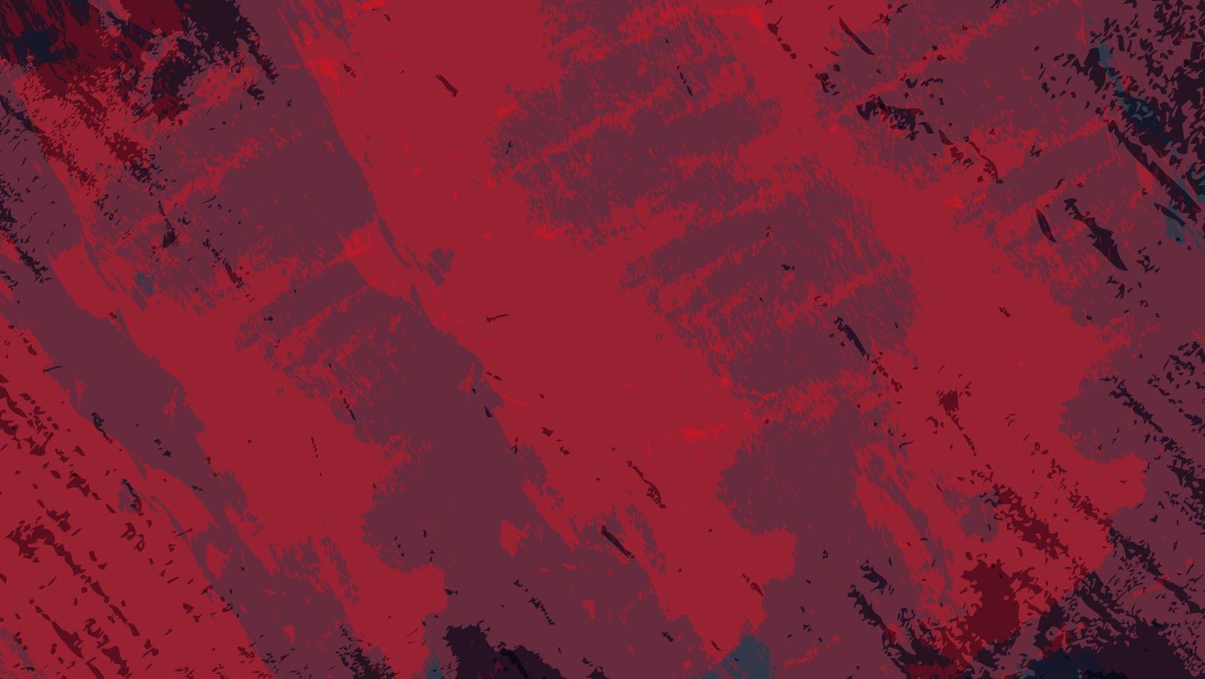 Diseño abstracto de textura grunge rojo oscuro con fondo de salpicaduras de tinta en blanco vector