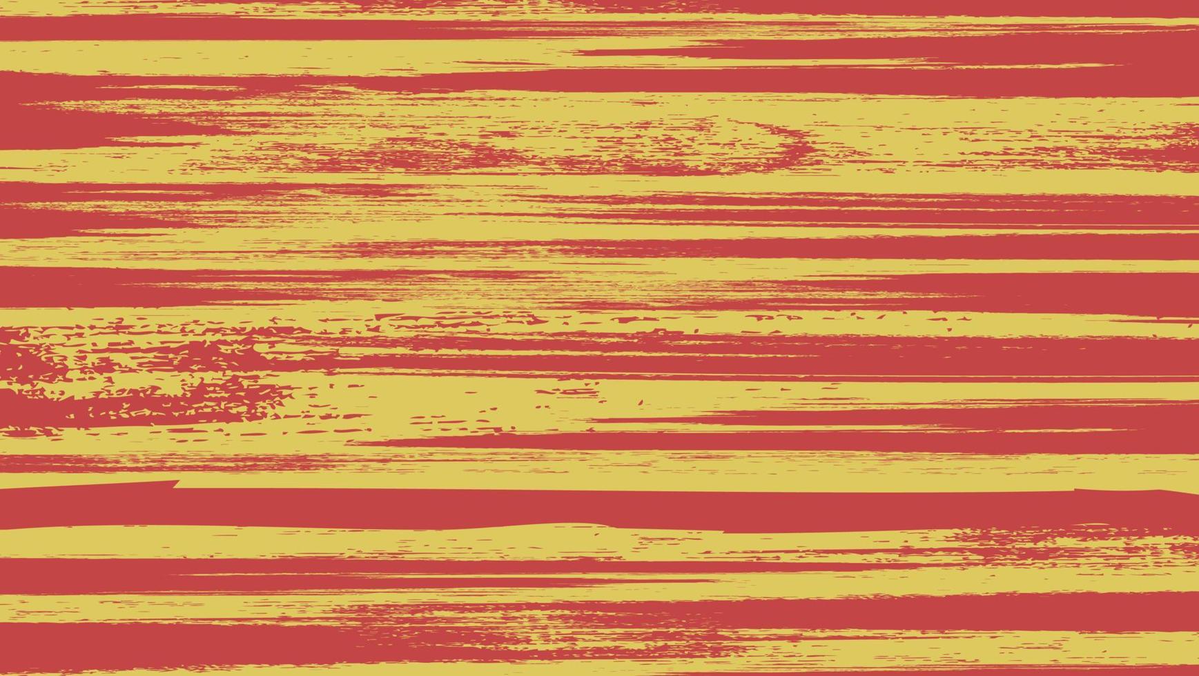 Fondo de textura de grunge de rayas amarillas rojas coloridas abstractas vector