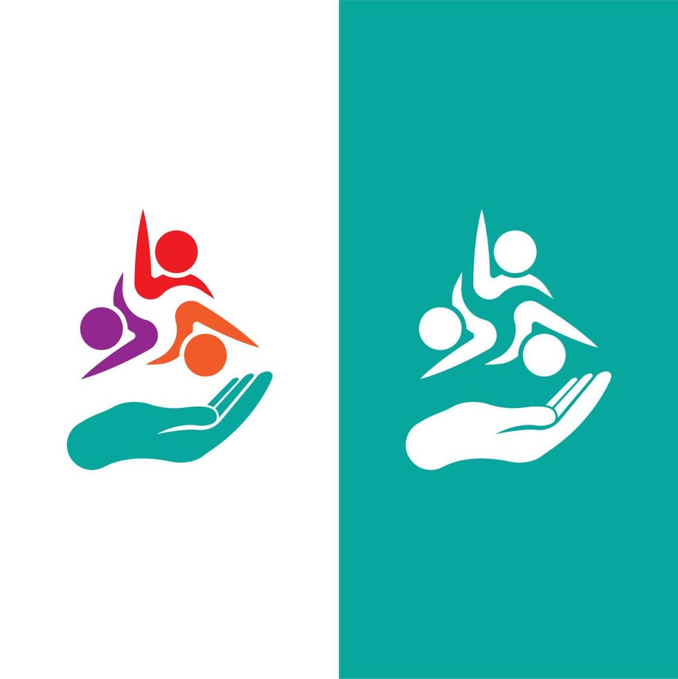 Community, network and social icon vector