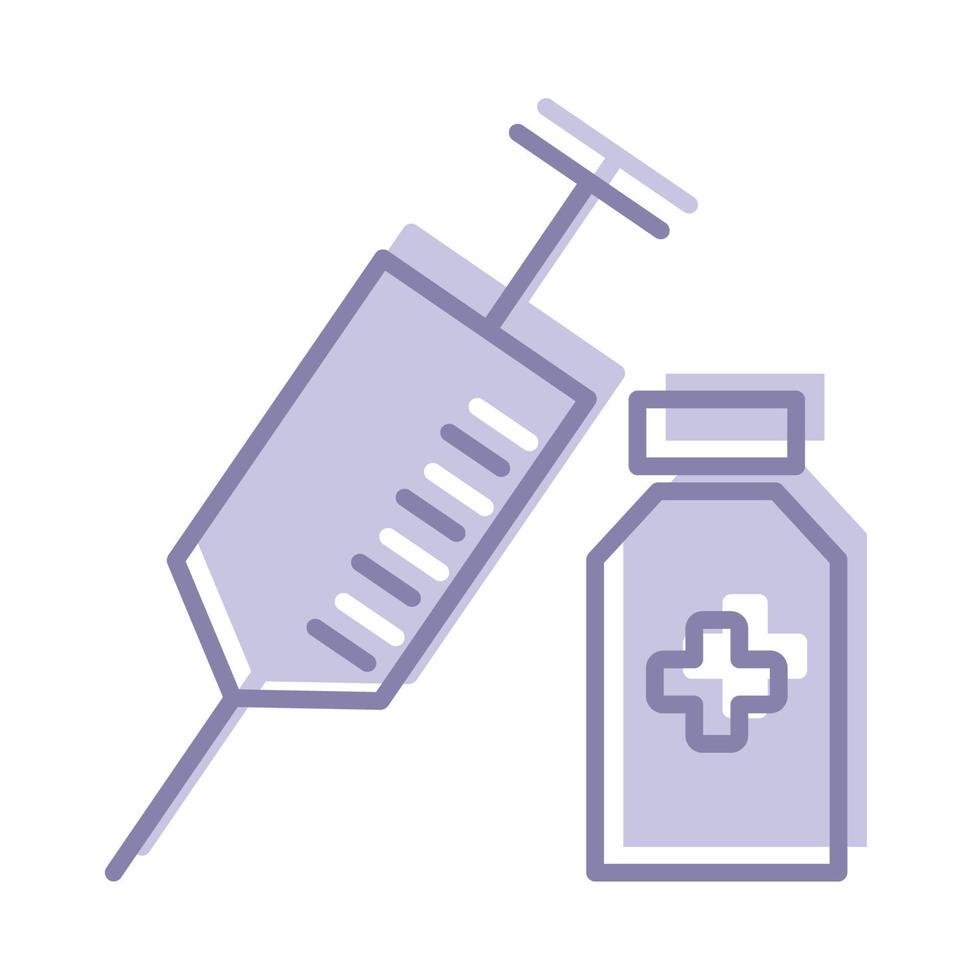 Vaccine Icon Blue.eps vector