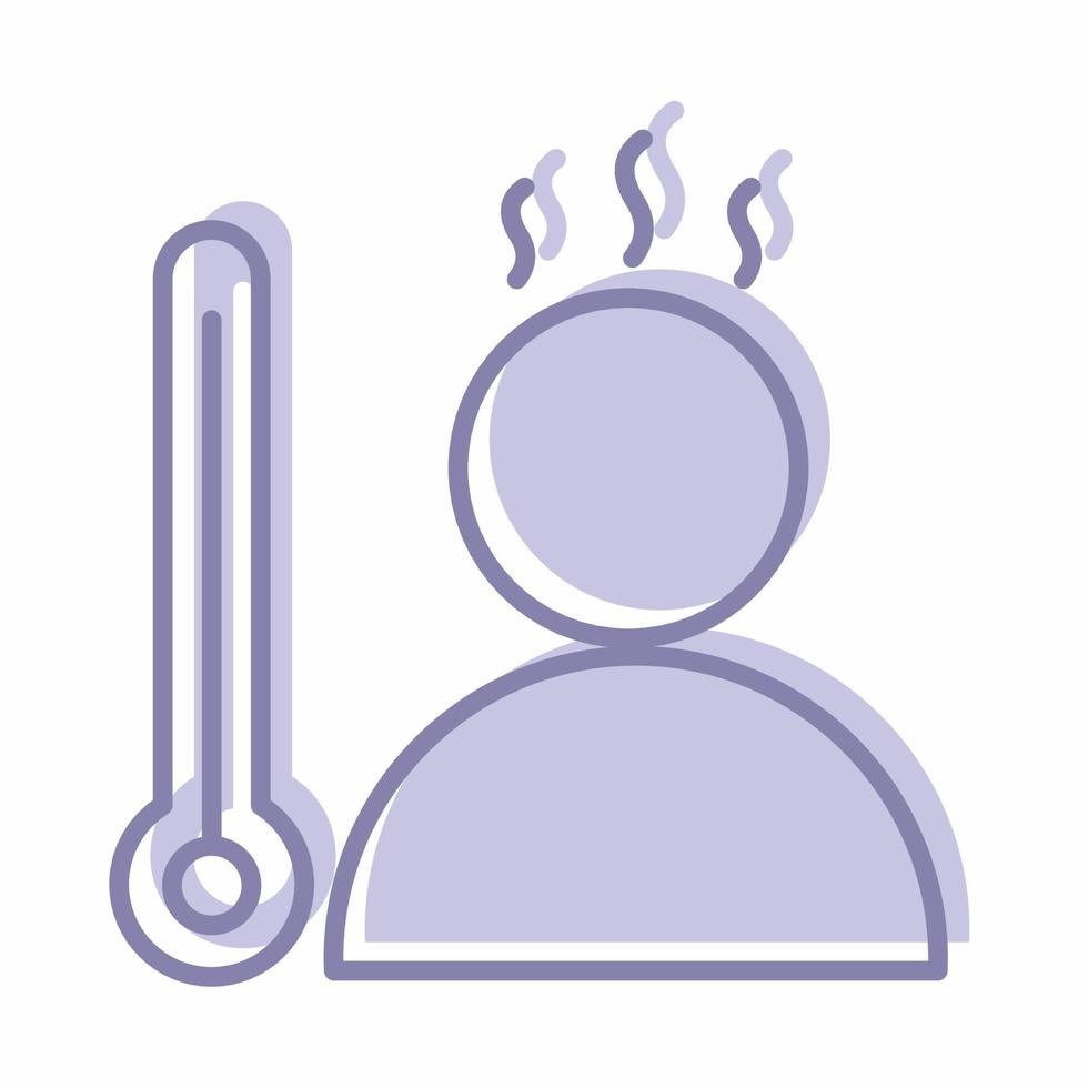 Thermometer Icon Blue.eps vector