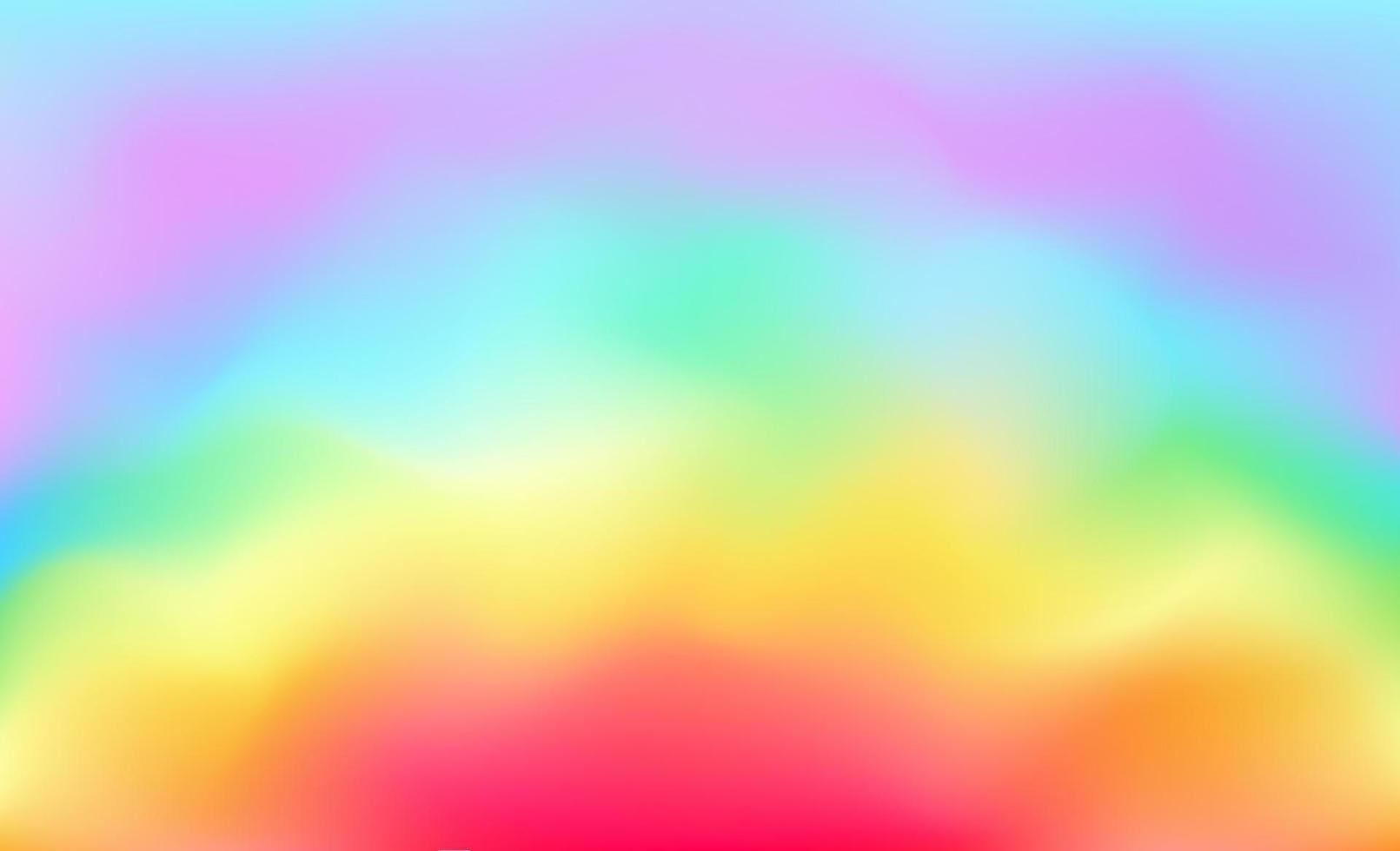 Rainbow cute background. vector