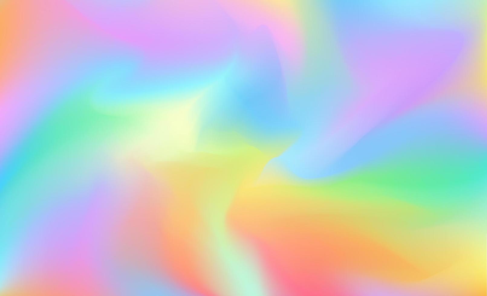 Fondo abstracto festivo holográfico del arco iris. gradiente de arco iris. vector