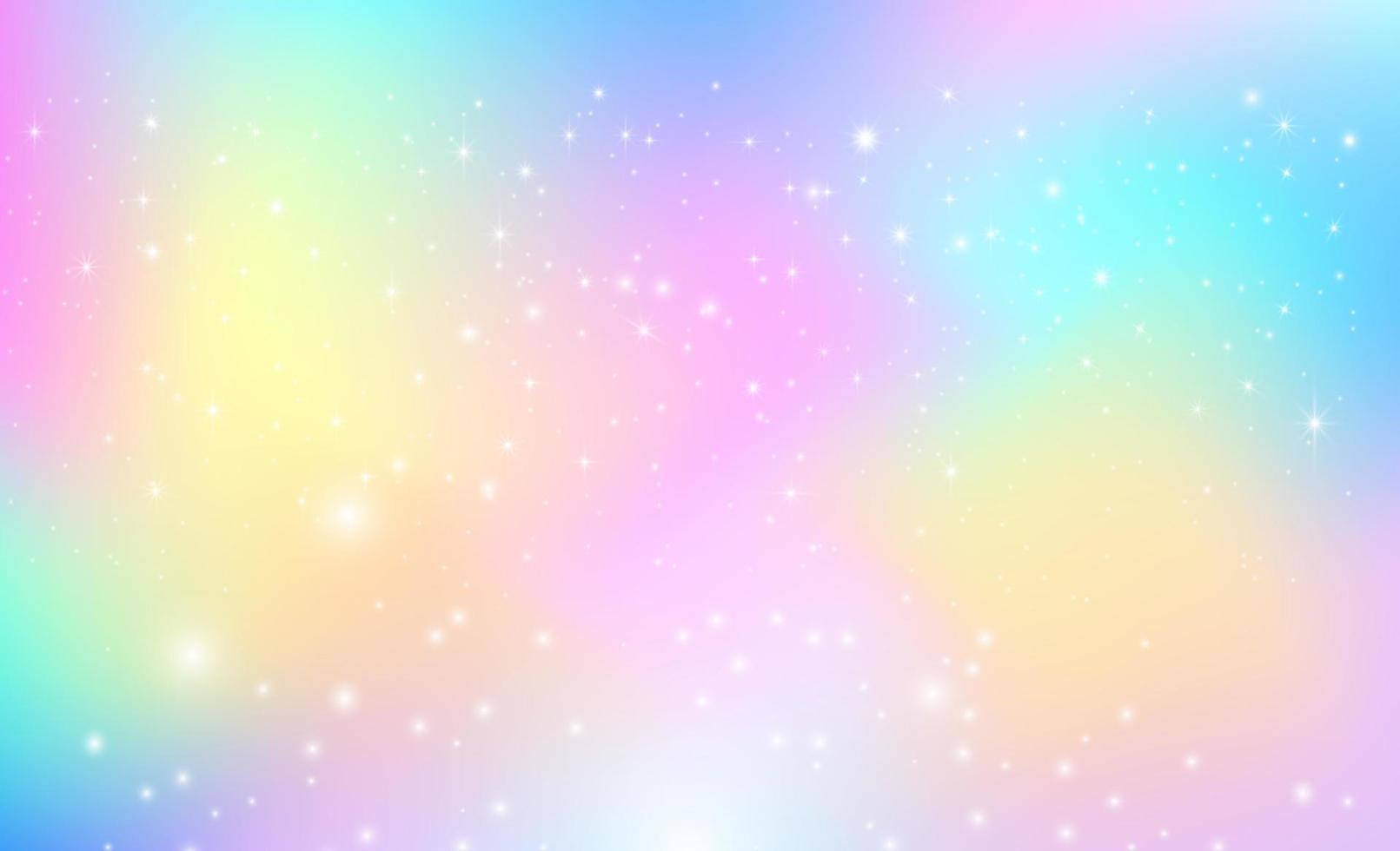 Rainbow holographic festive abstract background. Rainbow gradient. vector