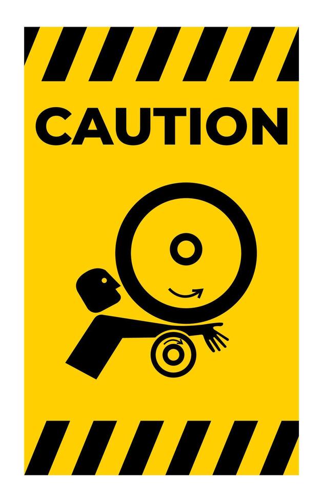 Arm in Rollers Symbol Sign Isolate On White Background,Vector Illustration EPS.10 vector