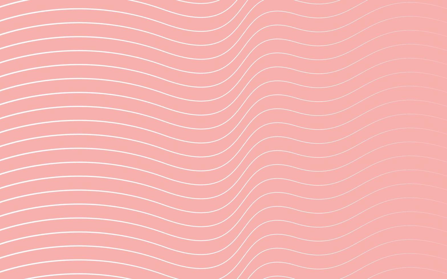 pretty cute abstract pink and white seamless waves pattern vector