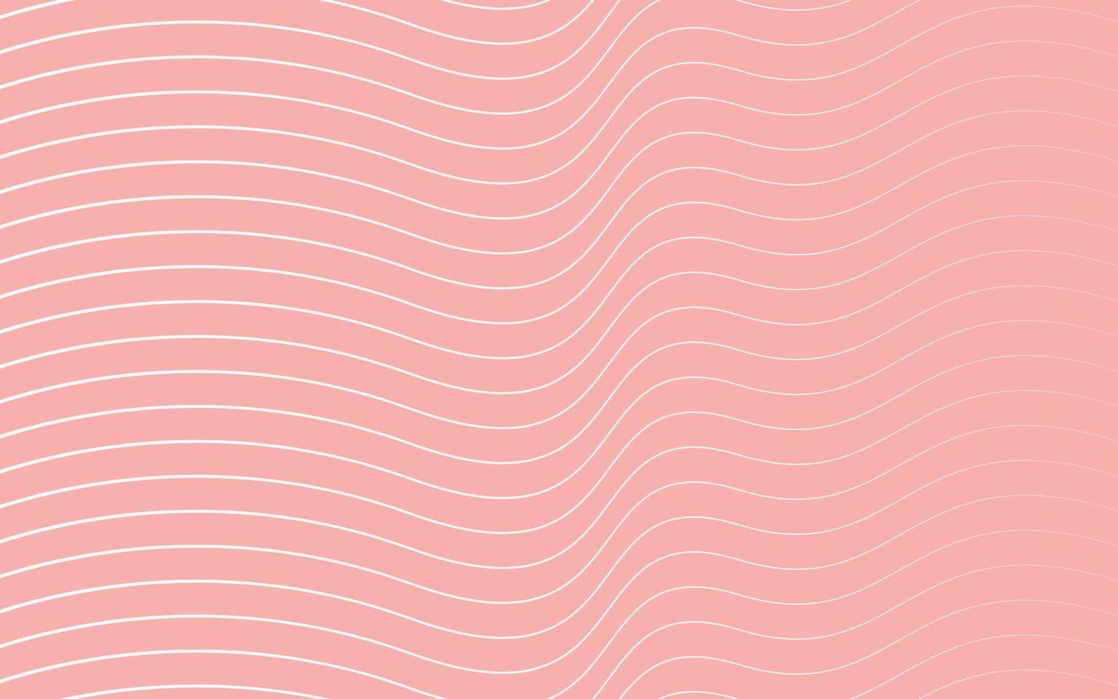 pretty cute abstract pink and white seamless waves pattern vector