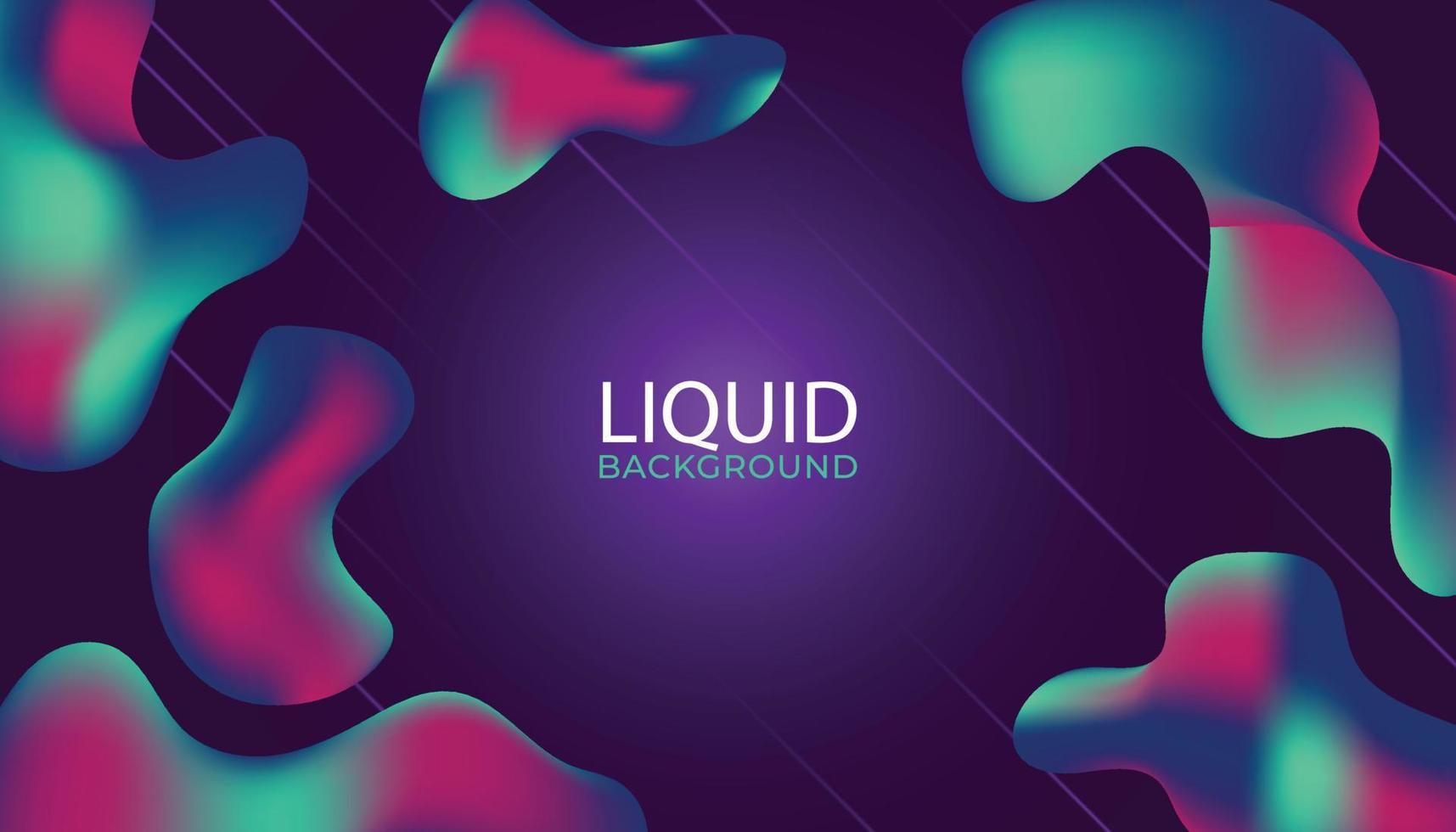 Abstract Colorful Fluid Shapes Wallpaper Background can be use for any purpose vector