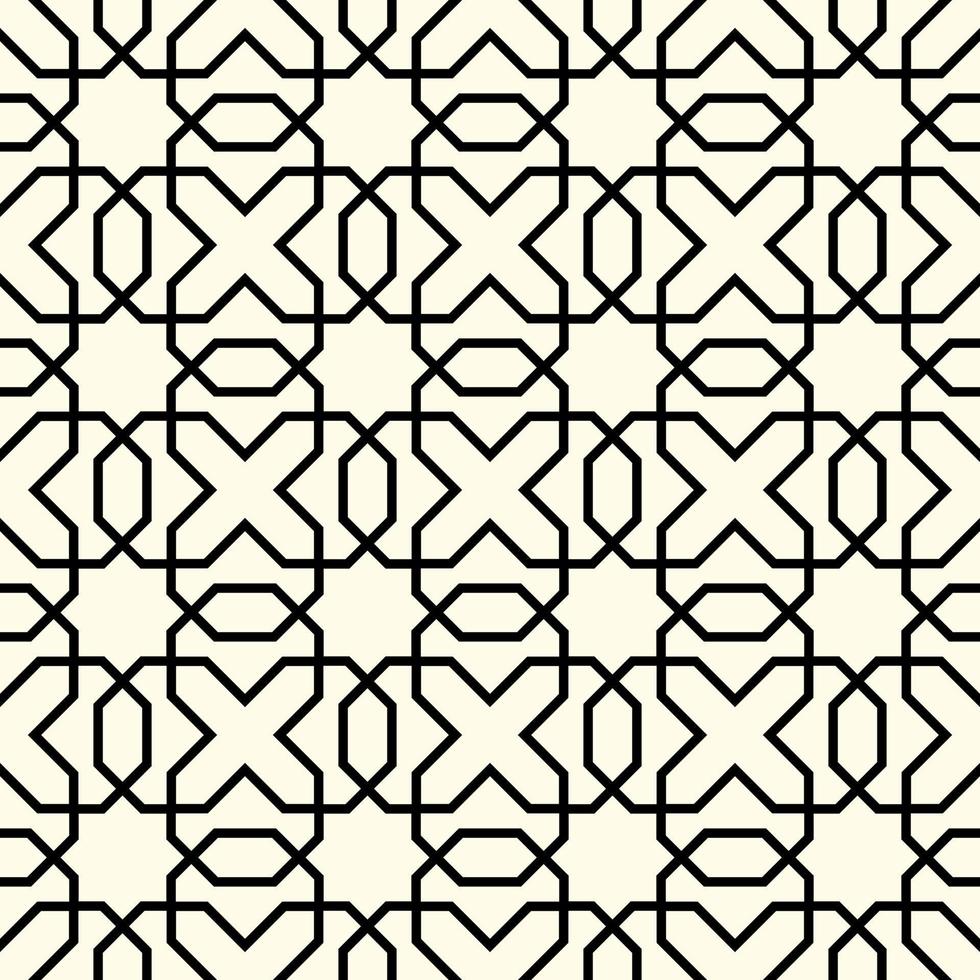 Abstract geometric pattern with lines. For Background, pattern, brochure, ramadan, invitation vector