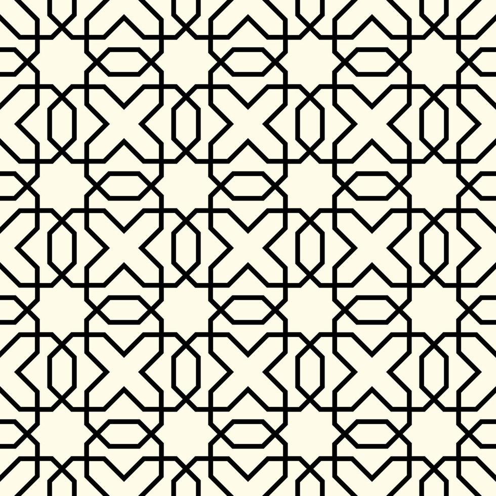 Abstract geometric pattern with lines. For Background, pattern, brochure, ramadan, invitation vector